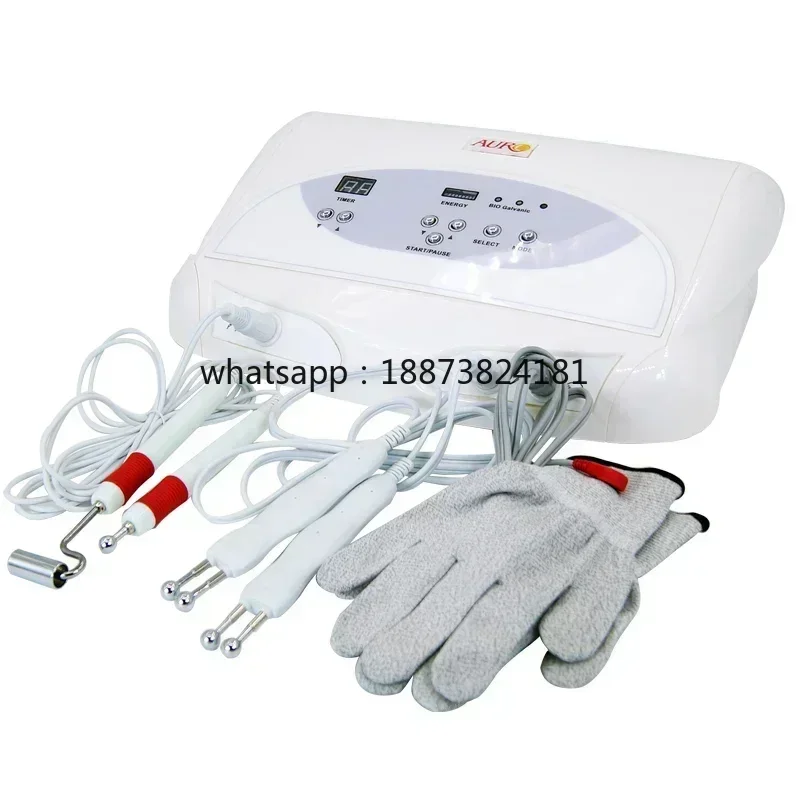 Au-8403 Galvanic BIO Face Lift Gloves Microcurrent Facial Toning  fast shipping
