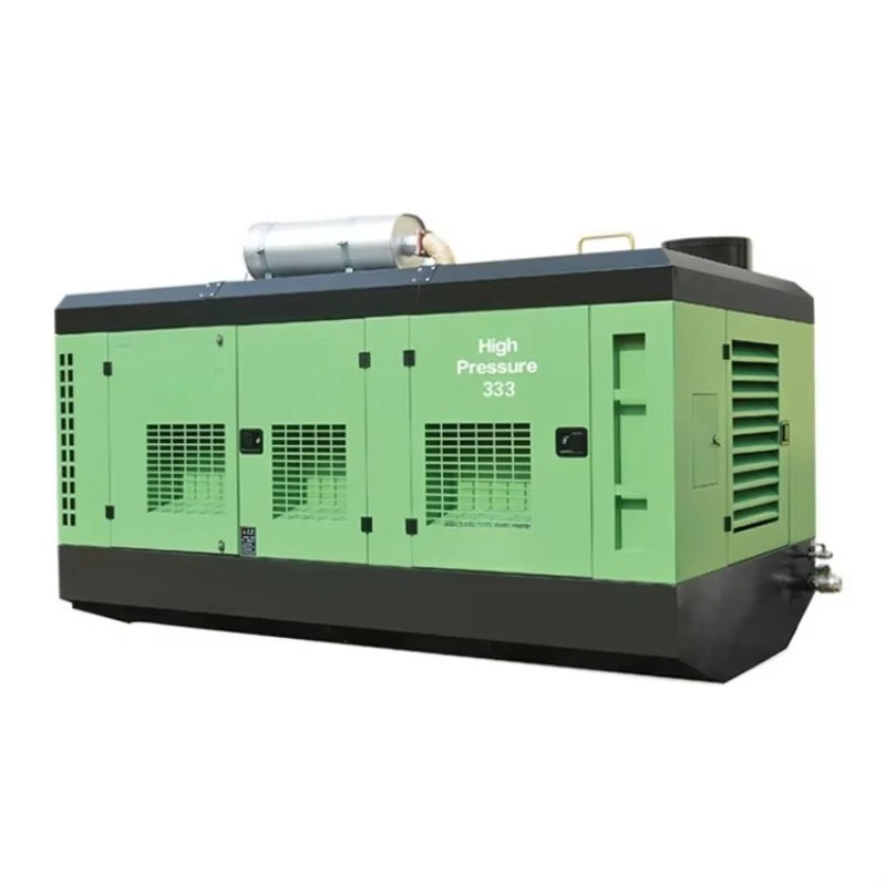 Diesel Driven Mobile Screw Air Compressor For Drilling Rig