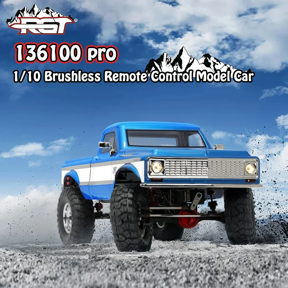 RGT 136100PRO SHOOTER 4WD RTR Brushless 1/10 Scale RC Electric Remote Control Model Car Off-Road Crawler BUGGY Adult Kids Toys