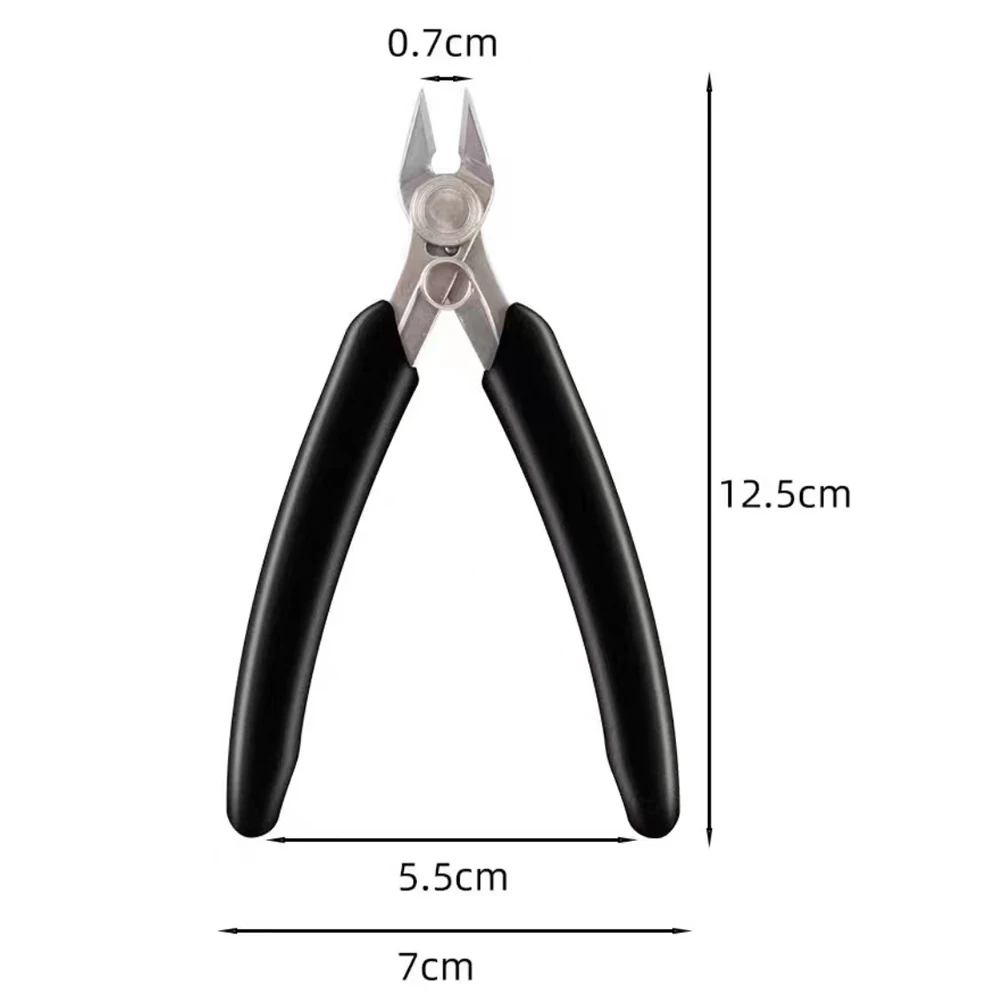 كماشة عالمية من الفولاذ المقاوم للصدأ يمكنك صنعها بنفسك كماشة قطع الأسلاك الإلكترونية أجزاء طابعة ثلاثية الأبعاد مع أطراف دقيقة #6