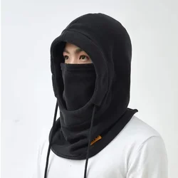 Winter Polar Coral Hat Fleece Balaclava Men Face Warmer Beanies Thermal Head Cover Tactical Military Sports Scarf Caps