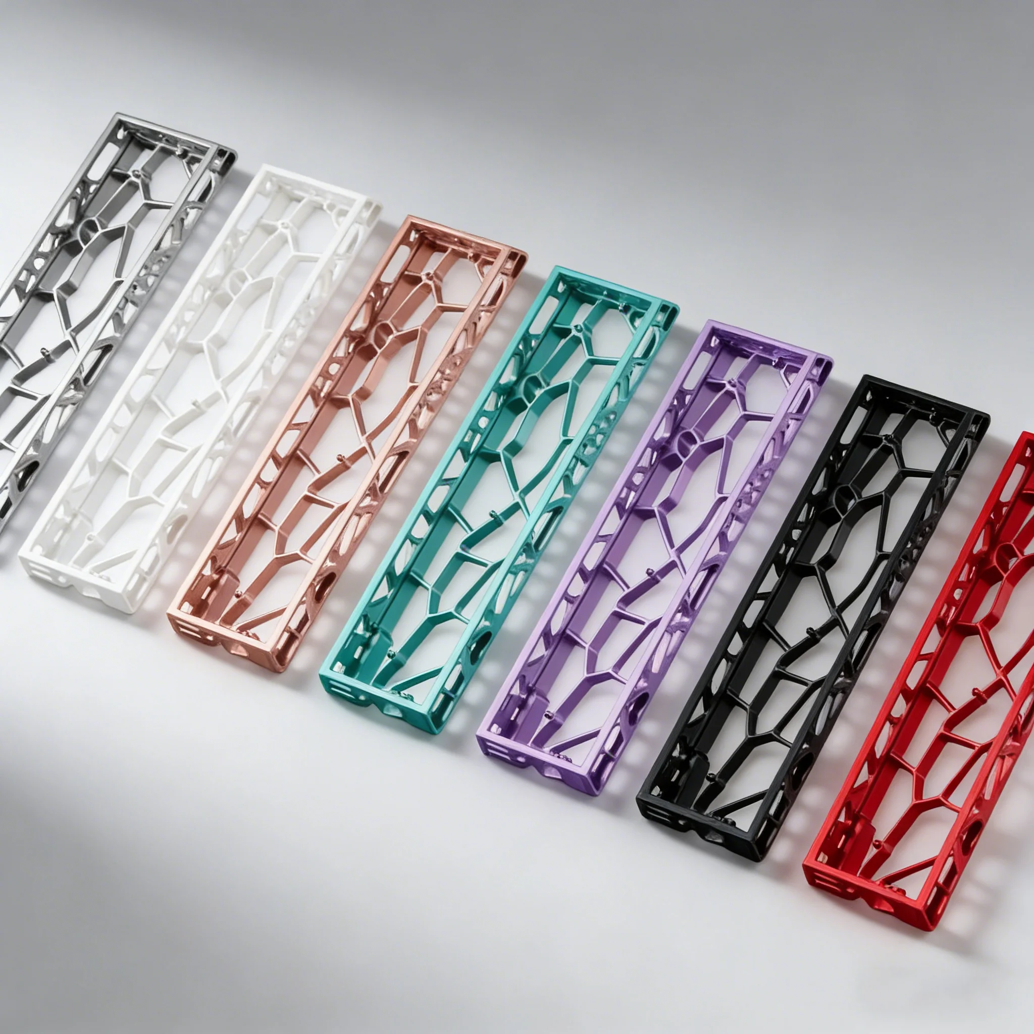 Obudowa klawiatury SUMREDA HL60 HL61 GH60 Holy60 Wooting 60HE Hollow Aluminum, format 60%, do klawiatur Mad 60he Aula Win60 GT60 — zdjęcie produktu 6