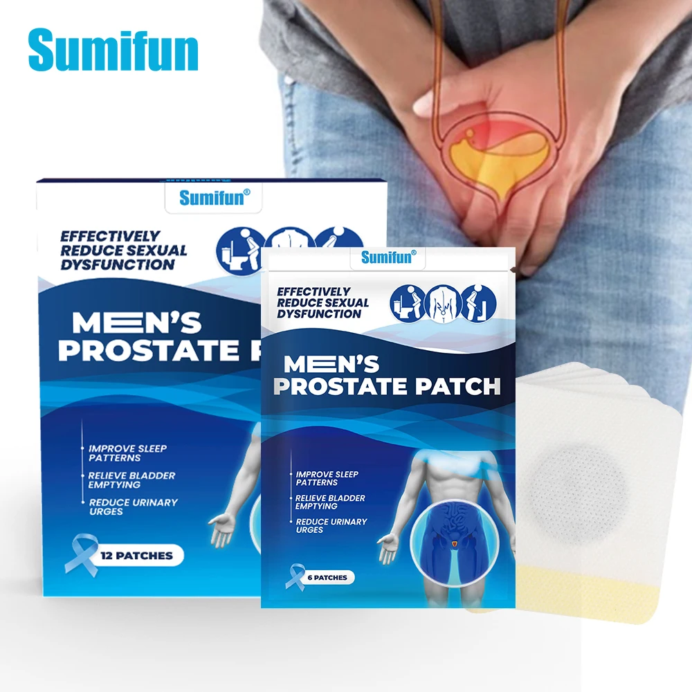 

6/12/18/30/90pcs Sumifun Prostate Treatment Patch for Man Prostatic Navel Sticker Prostatitis Strengthen Kidney Massage Plaster