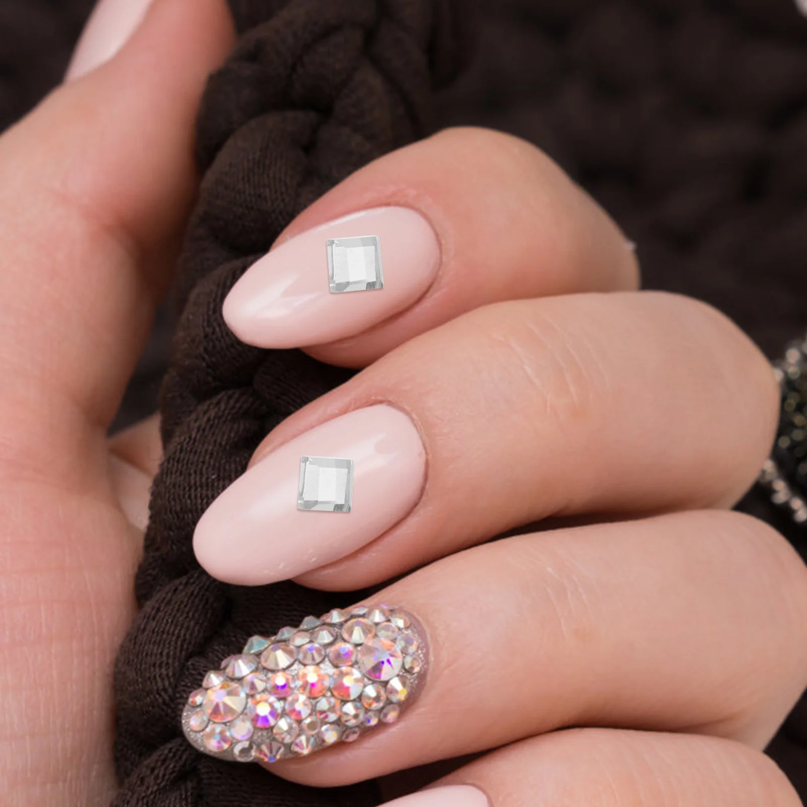 5000pcs Glass Mini Mosaic Decorative Craft Material For Nail Art Manicure Diy Charms Nail Decorations Beauty Tools Accessories