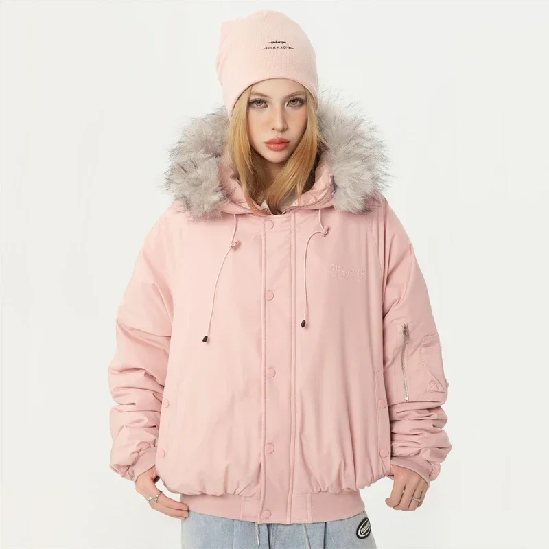 Women's Winter Down Jacket with Hood Sale Female Winter 2024 New Outerwear Lightweight Padded Women Winter Puffer Coats on Offer