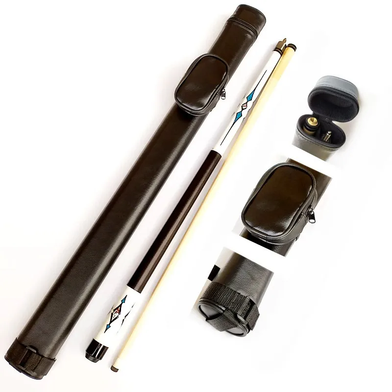 hit productProfessional 1/2 Split-Tip Pool Cue - Maple Shaft American Pool Cue (Includes Cue Case), Suitable for Chinese 8-Ball