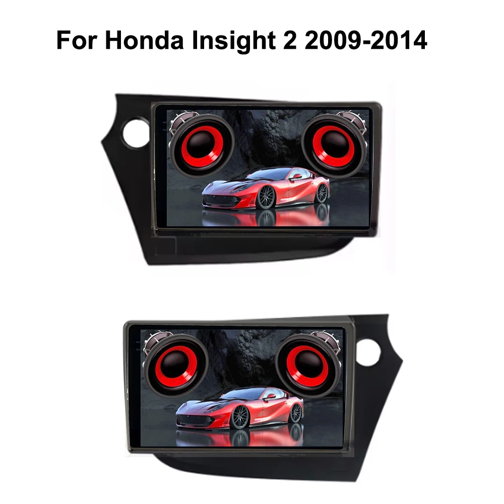 SINOSMART 2 Din Android Auto Headunit for Honda Insight 2 2009-2014 CarPlay Android Auto Car Radio