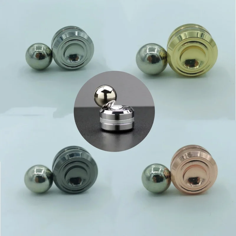 الإجهاد الحد من كأس شفط معدني الجيروسكوب لعبة التنويم المغناطيسي الدورية الجيروسكوب المغناطيسي لعبة الإصبع للأطفال الكبار هدية #3