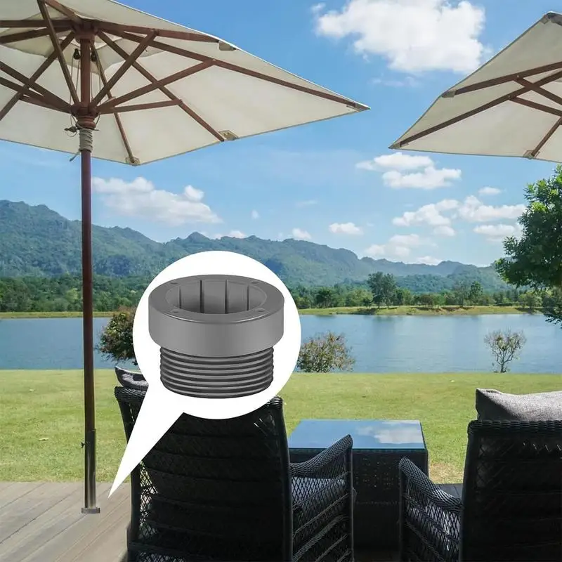 2pcs Pool Umbrella Sleeves Patio Umbrella Stabilizer Umbrella Hole Pool Umbrella Adapter threaded adapter sleeve Inserts Stand