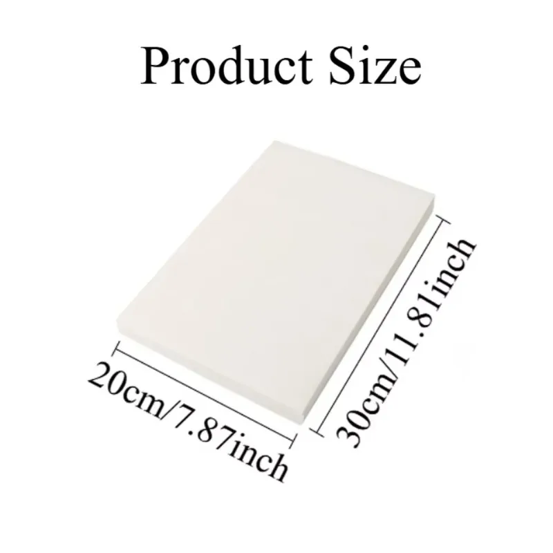 50/100PCS Disposable Parchment Baking Sheets Non-Stick White Greaseproof Paper for Oven Pizza Cookies BBQ Kitchen Cooking Use