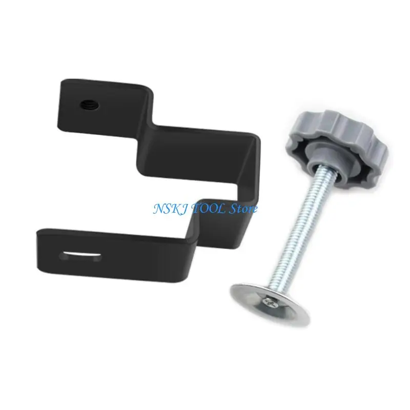 L8RC Drawer Panel Installation Helper Drawer Front Installation Clamps Convenient Mount Tool for Clamping Up to 45mm Panel