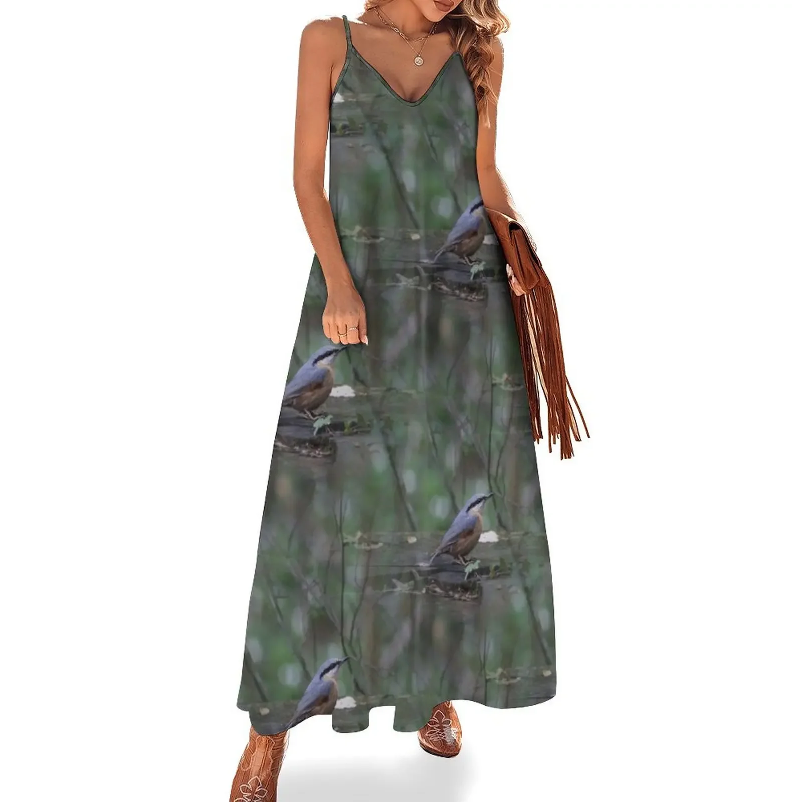 

nuthatch Sleeveless Dress summer clothes for women Prom gown Dress