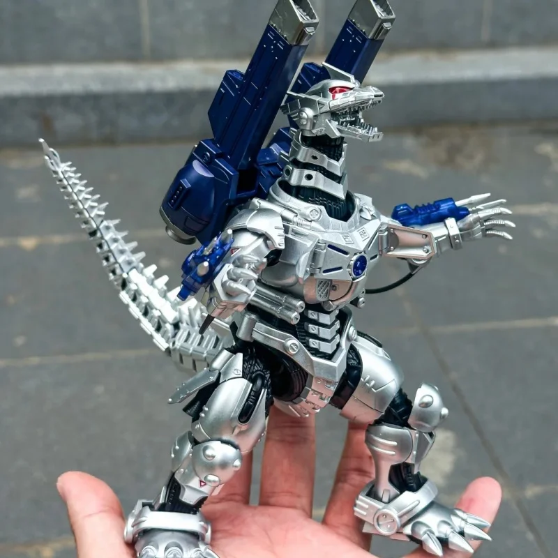 Keeppley Mecha Godzilla Mfs 3 Building Blocks Set Licensed Monster Action Figure Model Desktop Collectible Adult  Collection Toy view 5