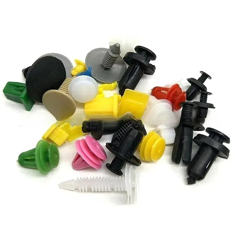 

Uiz For 100/50 Pcs Universal Hybrid Car Bumper Engine Expansion Rivet Door Trim Panel Snap