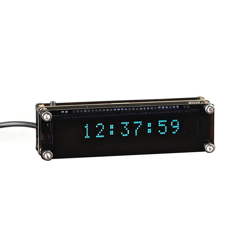

VFD Clock Creative Page Turning Clock Real-time Display Vacuum Fluorescent Display Screen WIFI Timing Automatic Calibration