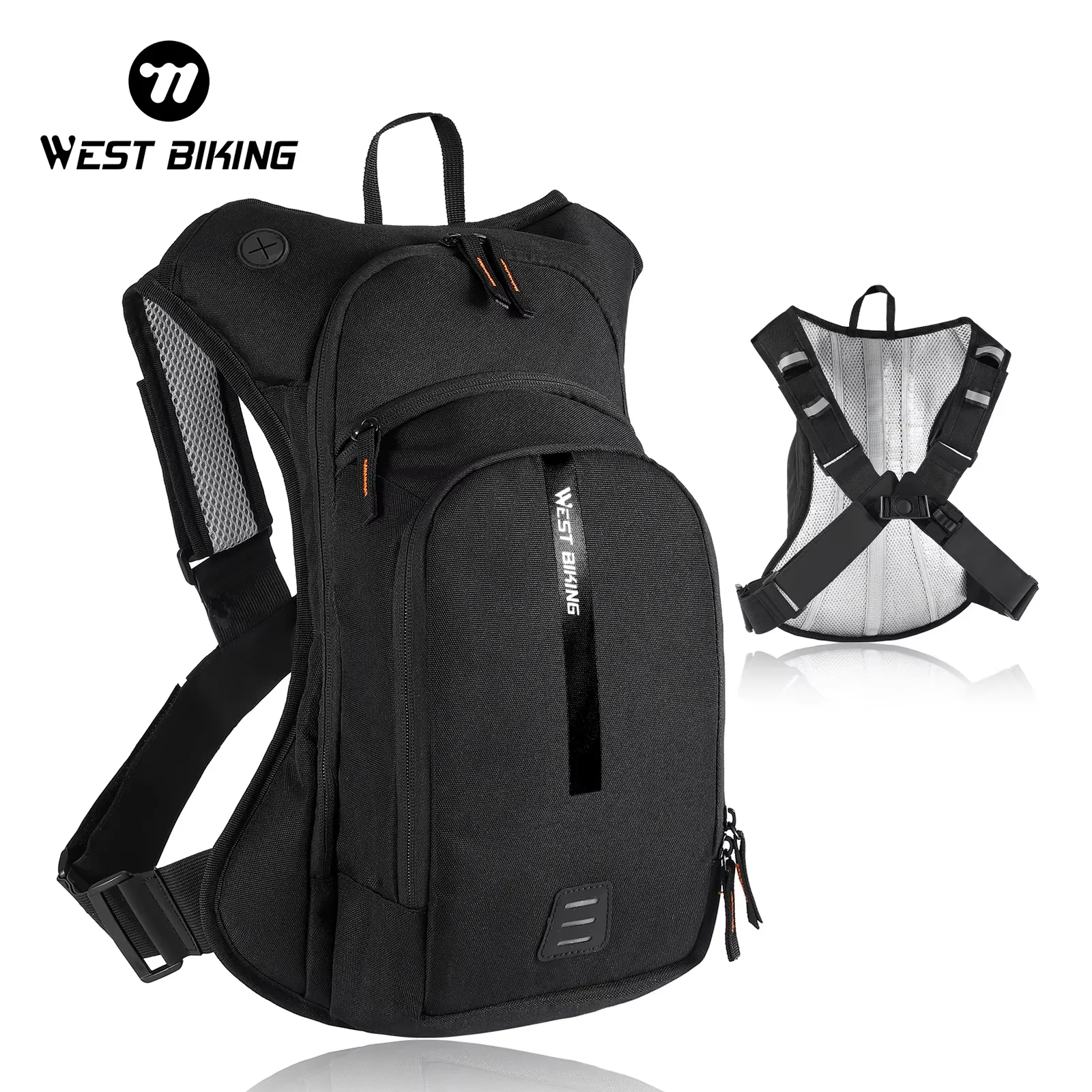 WEST BIKING Ultralight Bicycle Bag 10L Sports Hydration Backpack Outdoor Climbing Bag Ergonomics MTB Road Bike Cycling Water Bag