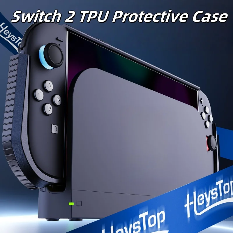 

Чехол из ТПУ для Switch 2, противоскользящий и прочный, идеально подходит, эргономичный, прочный чехол из ТПУ, подходит для Switch 2.