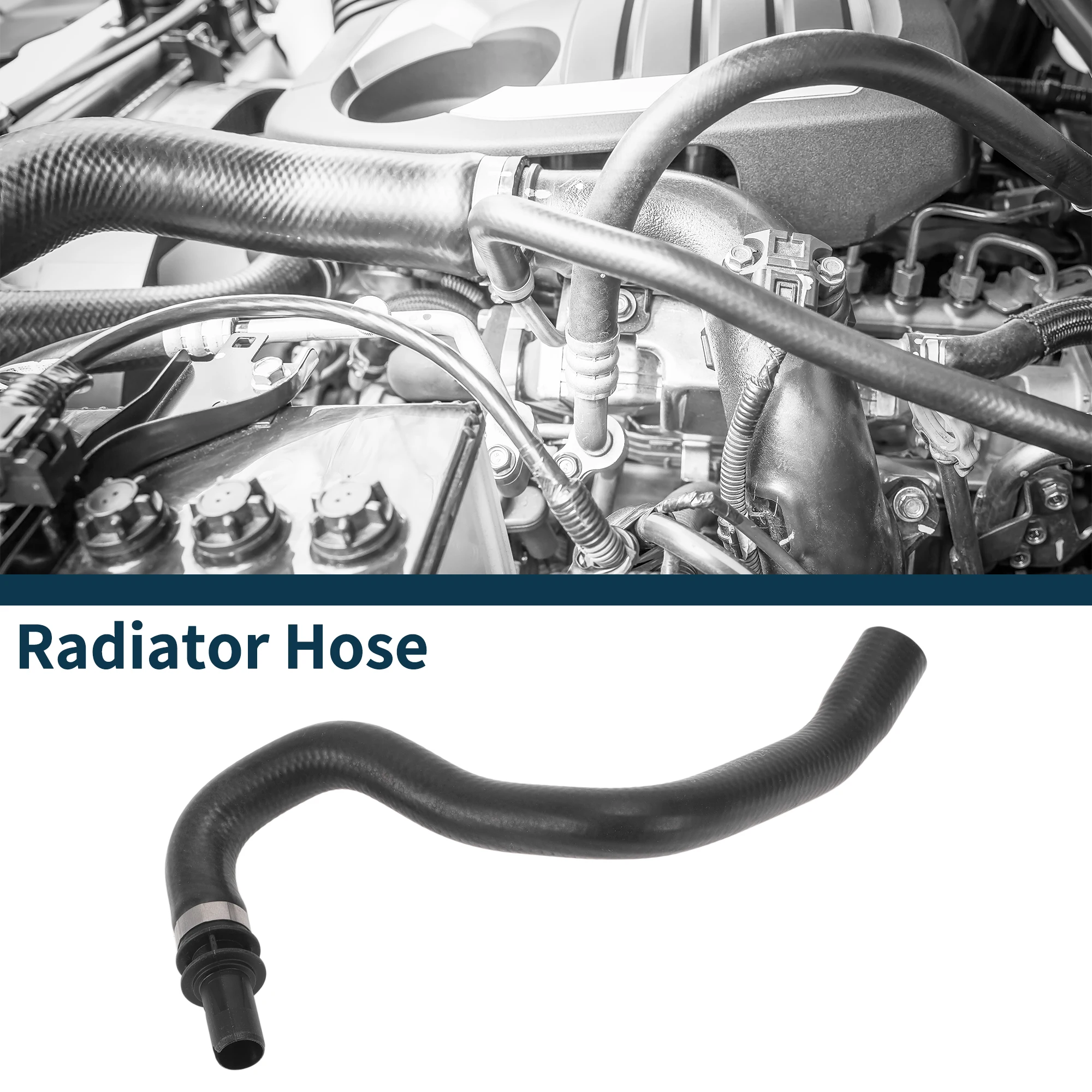 

UXCELL Шланг радиатора, шланг нагревателя No 30774512 для Volvo XC60 2010-2016, черная резина, 1 шт., труба теплого воздуха, хорошая герметизация