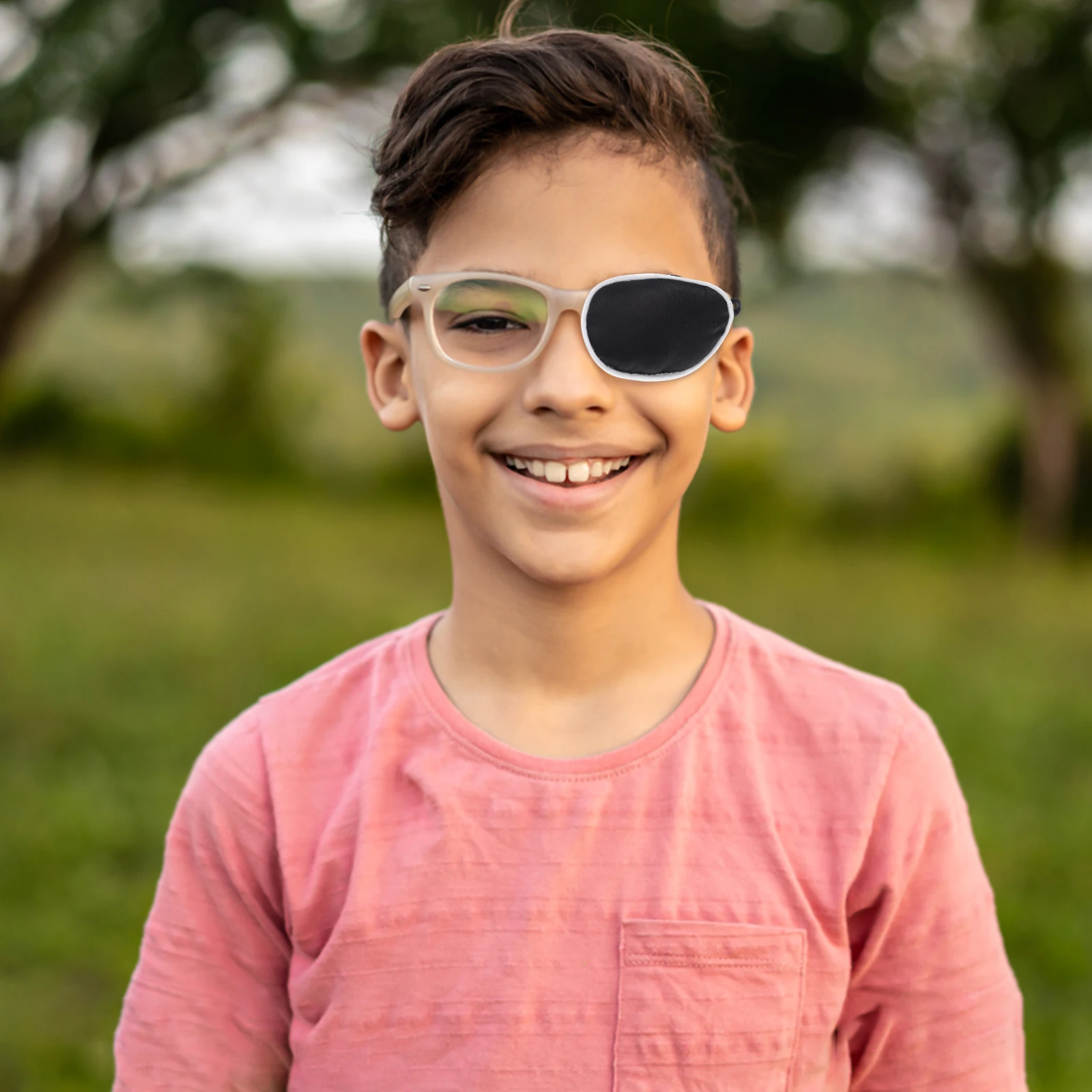 

Eye Cloth Cover Amblyopia Mask Strabismus One-Eye Patch Children's Patches for Lazy Kids