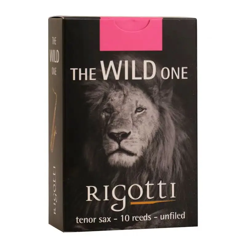 Rigotti The WILD One Alto,Tenor,Soprano Sax Reed;Box of 10,Strength 2.0 2.5 3.0,Premium Reeds