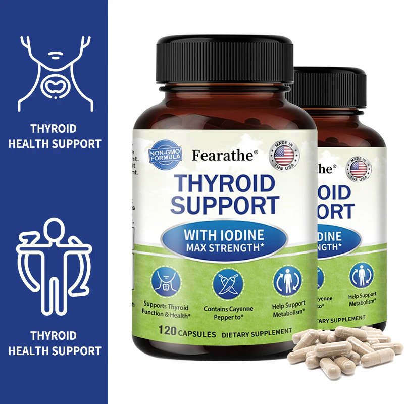 

Капсулы для поддержки щитовидной железы — повышение энергии, фокусировки и четкости и поддерживают метаболизм, уровни энергии и здоровье щитовидной железы