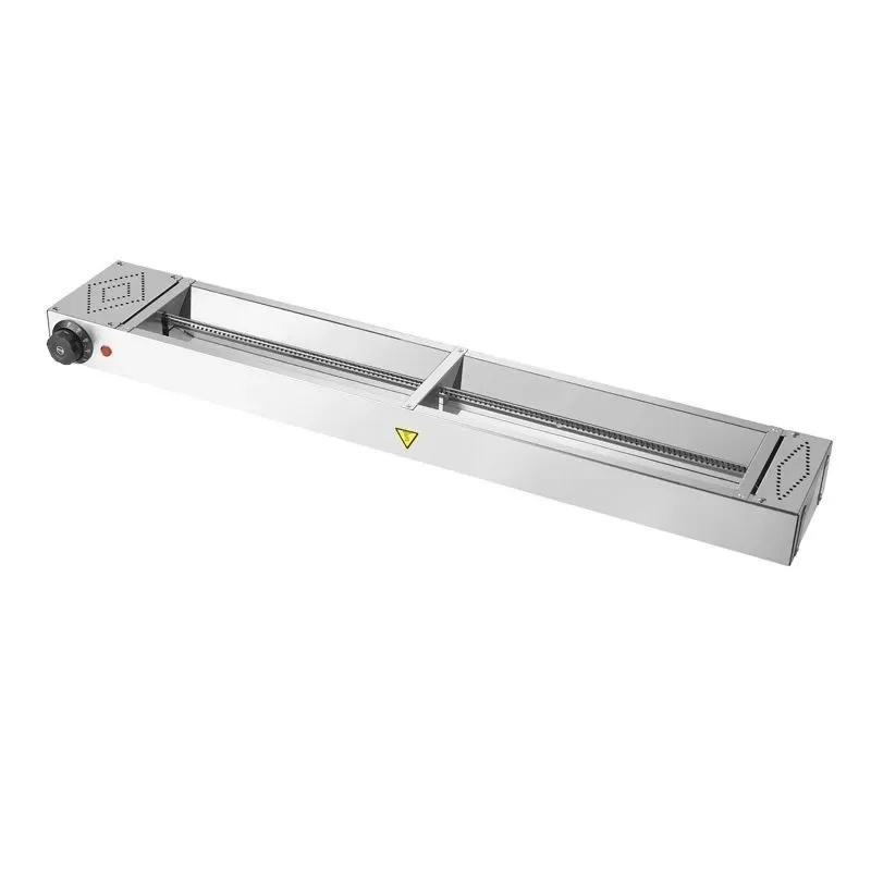 Commercial Kitchen Food Warmer Electric Heating Pot with Adjustable Temperature Strip Insulation Plate Hanging Light