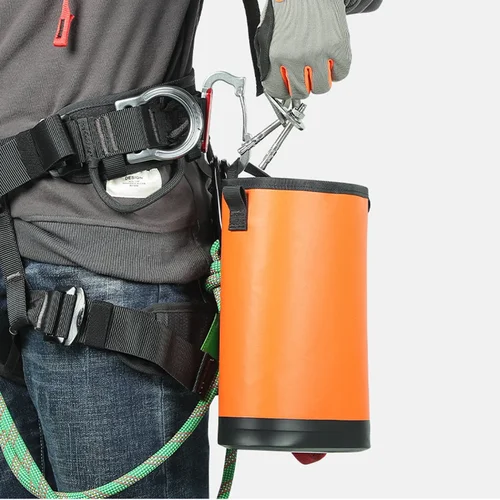 Imagen 2 del producto Bolsa de herramientas para escalada al aire libre Xinda: diseño duradero en forma de H con compartimentos internos