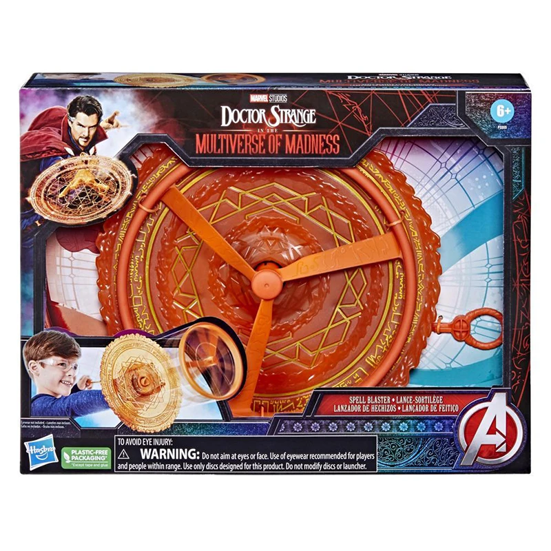 Hasbro Marvel Doctor Strange in The Multiverse of Madness Spell Blaster Disc Launcher Roleplay Toy Toys for Kids Ages 6 and Up