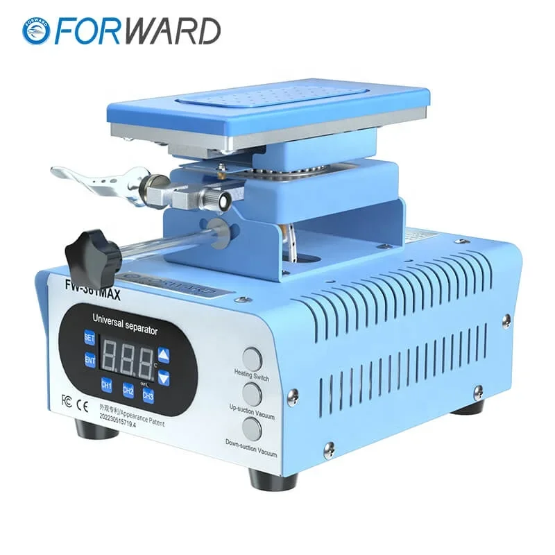 

FORWARD FW-361Max 7 in 1 Mid-Frame Removal & Separator Frame LCD Separator Machine Rotary Vacuum Heating Table for Phone Repair