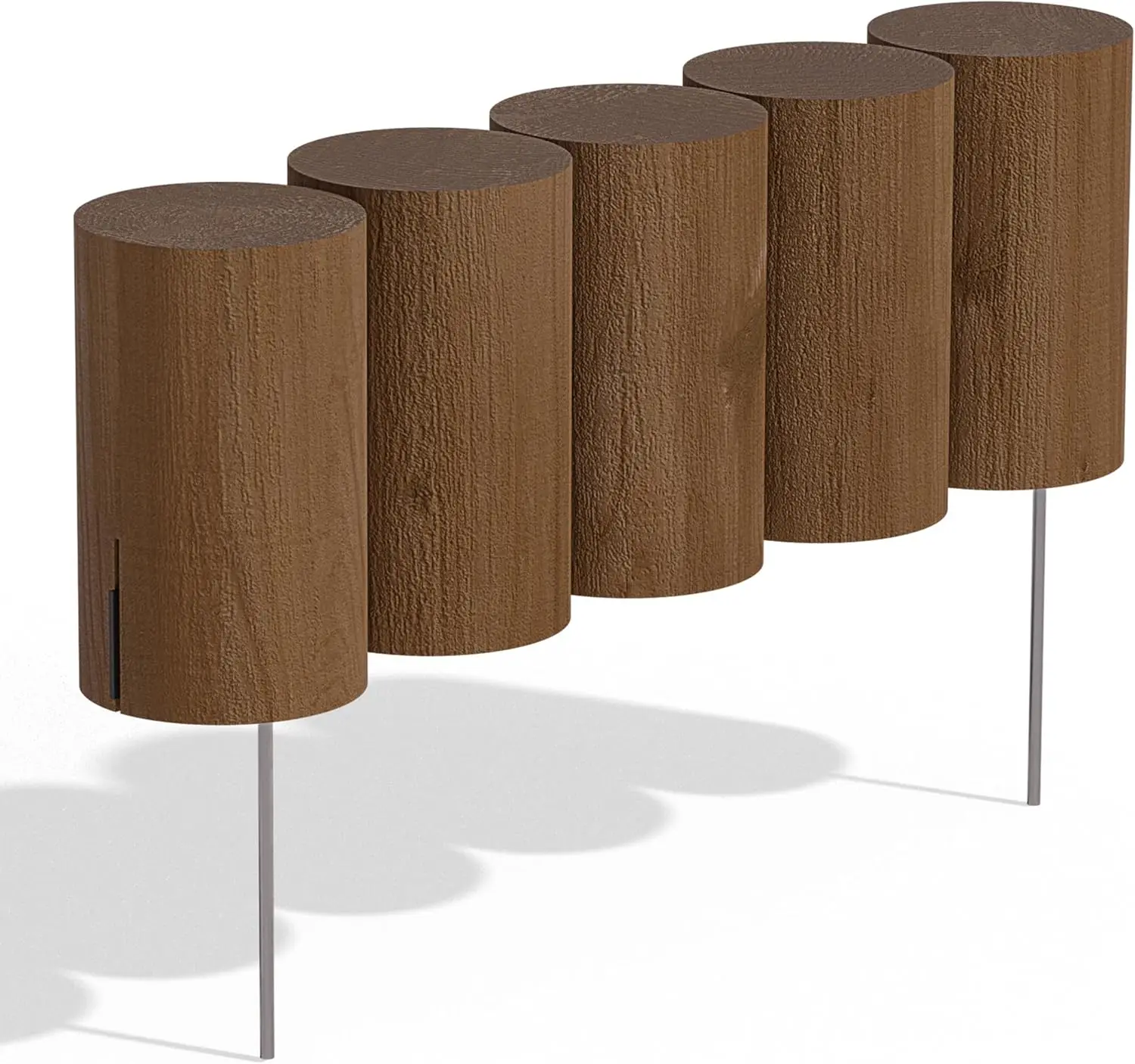 Edging Log Pack Twelve Strips Fifteen Feet Full