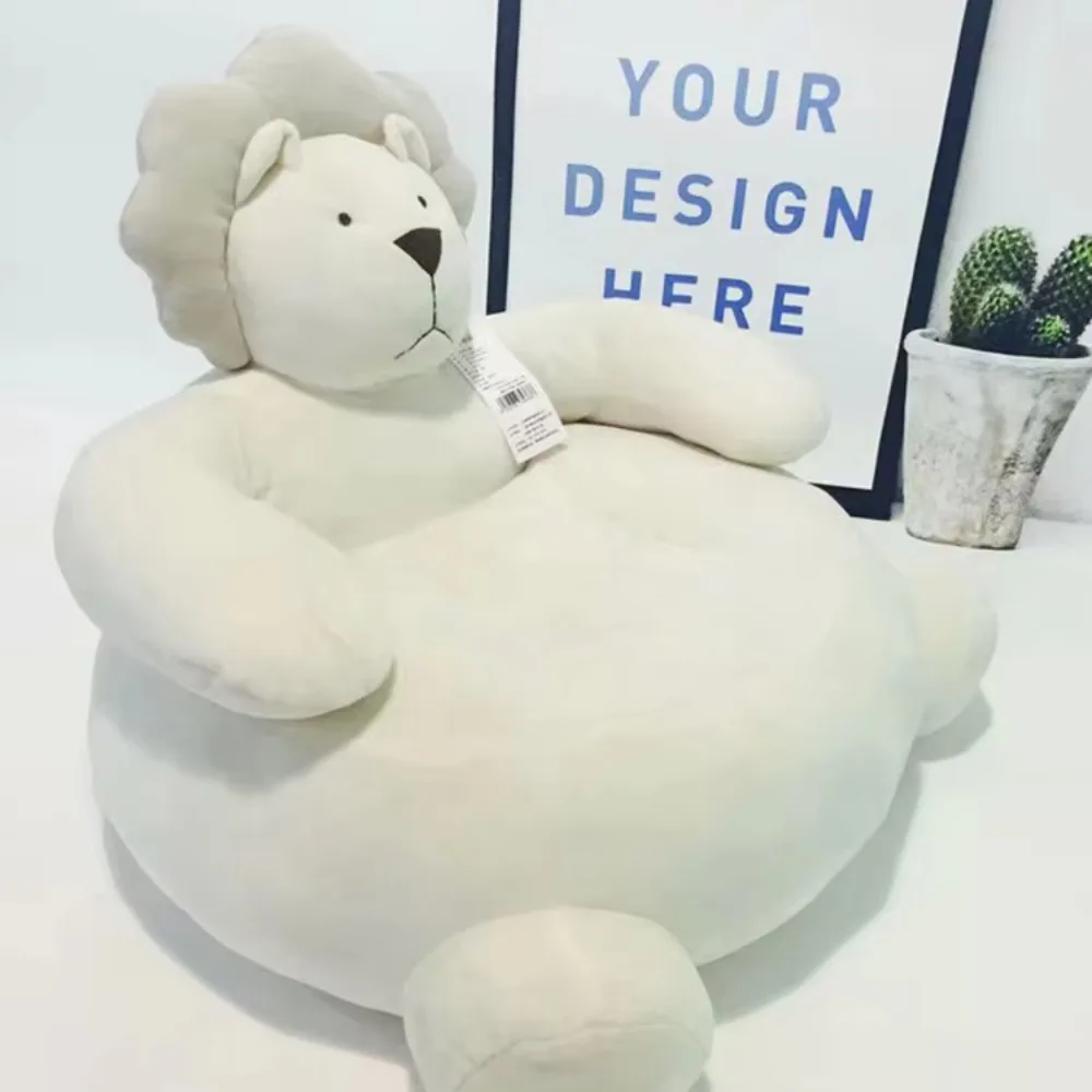 2020 مختلف لطيف مخصص أفخم الحيوان الأطفال أريكة كرسي منخفضة موك الاطفال لعبة محشوة لعبة لينة أفخم كراسي أريكة الطفل