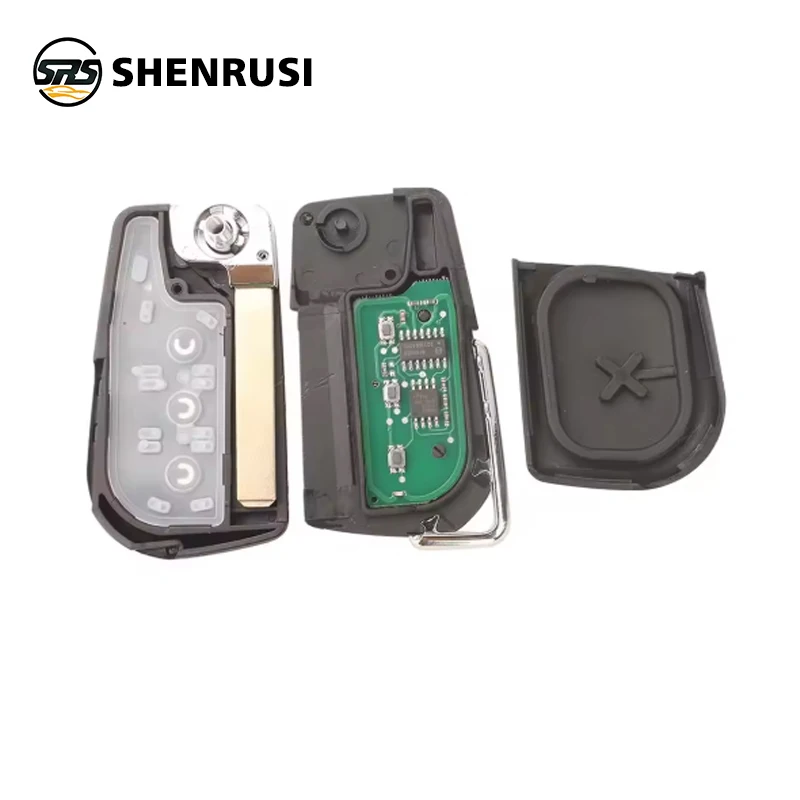 YONSEN New 433Mhz FSK Flip Remote Car Key for Toyota 2018+ Corolla RAV4 Hice Wildlander 2/3B VA2 Keys Fob Control H ID8A Chip view 6
