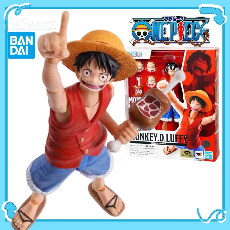 

Новая коллекционная аниме-фигурка Bandai Shfiguarts Monkey D. Luffy One Piece Romance Dawn, подвижная, для фанатов, в наличии