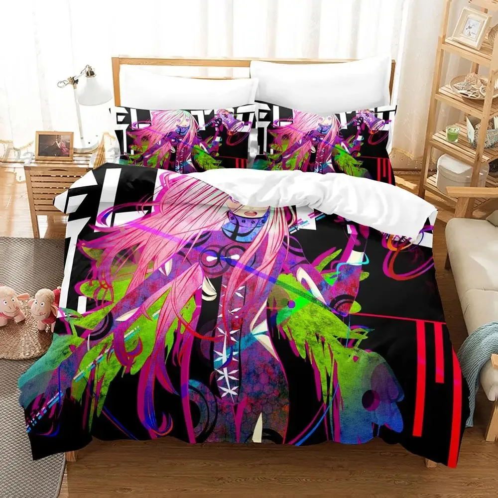 

Deadman Wonderland Bedding Set Single Twin Full Queen King Size Bed Set Aldult Kid Bedroom Duvetcover Sets 3D cama de casal