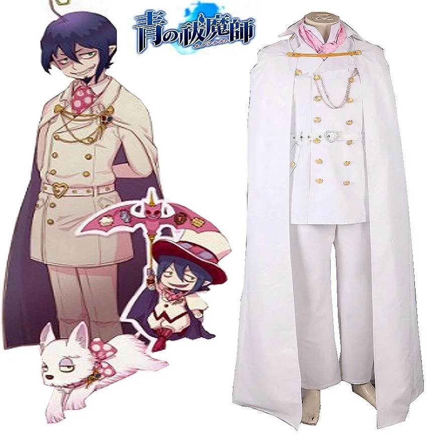 

Anime Anime Ao no Exorcist Mephisto Pheles Cosplay Costumes Men Women Coat Pants Cloak Outfits Halloween Carnival Party Suit