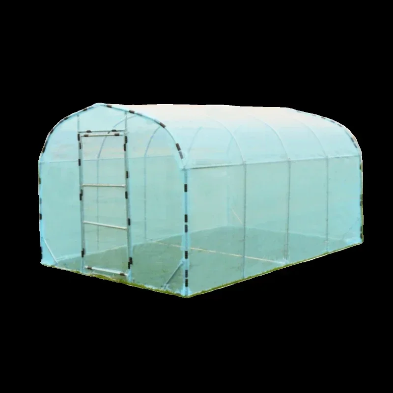 

Vegetable greenhouse skeleton steel pipe household cultivation full set of plastic