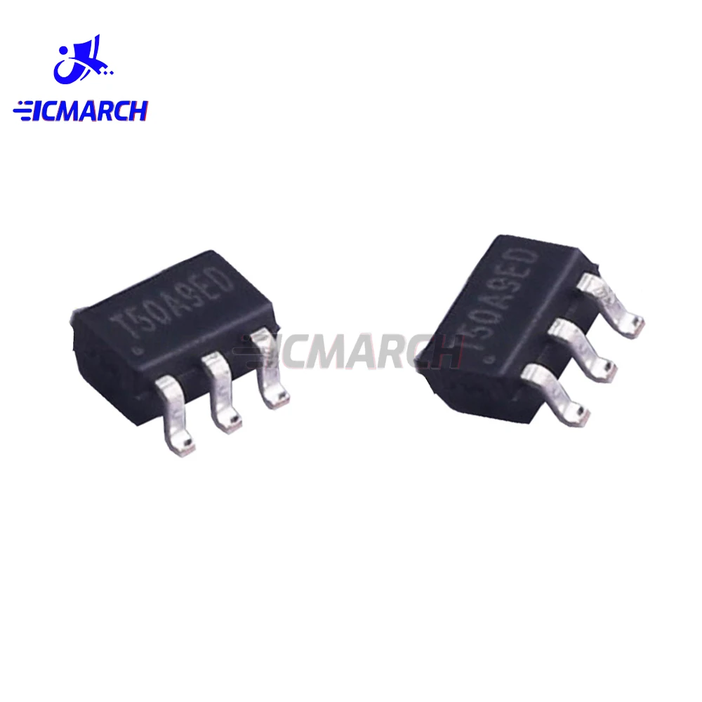 10PCS TMI3108 SMD SOT23-5 Marking Code T50A T50A9 Synchronous Buck Converter Chip New Good Quality