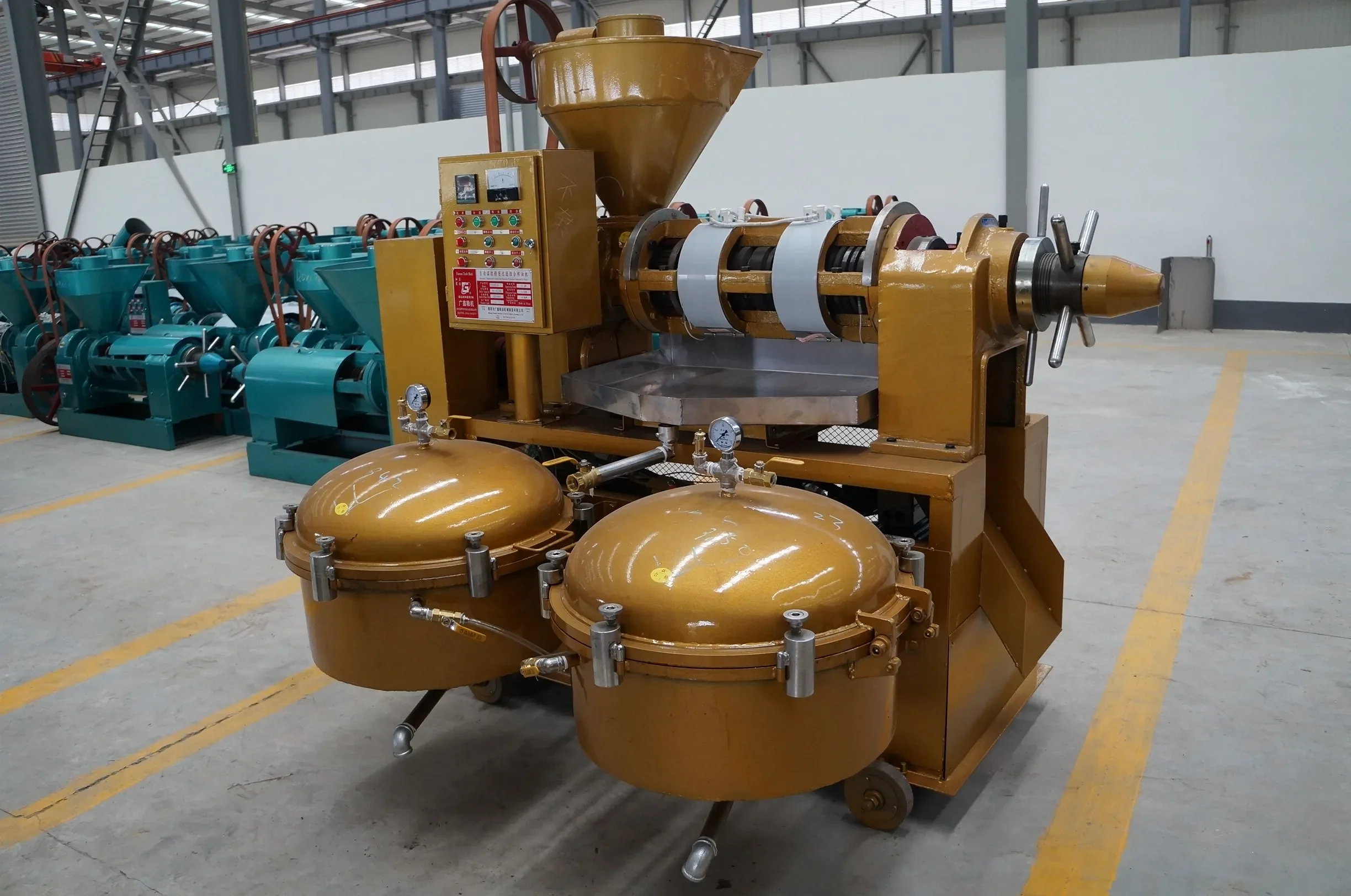 120K Cold Press Oil Seed Press for Sunflower Soybean Peanut - Home Use Oil Extractor Machine