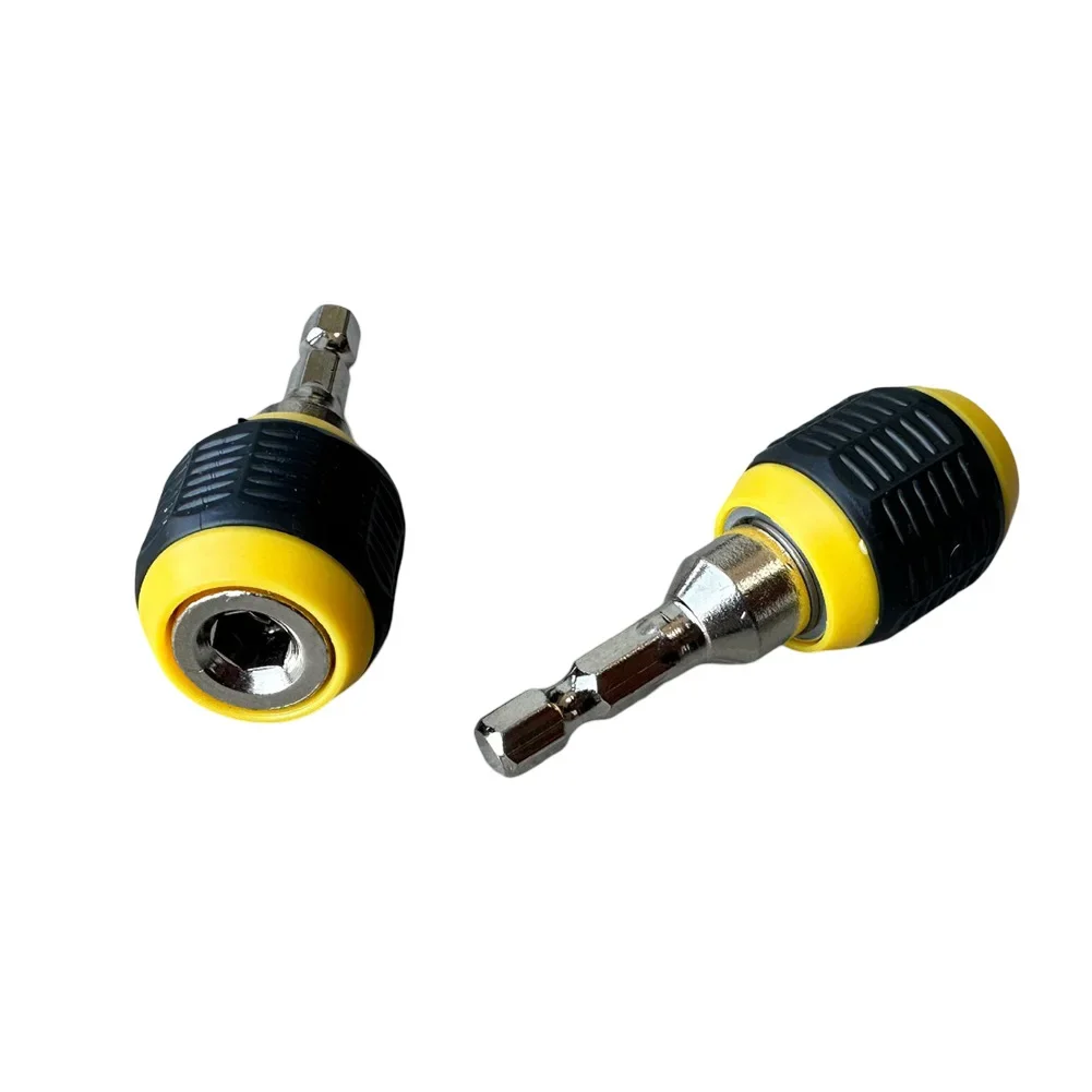 60mm 1/4 In Hex Handle Quick Coupling Drill Bit Quick Change Adapter Converter ScrewdriverBit Adapter Power Tools