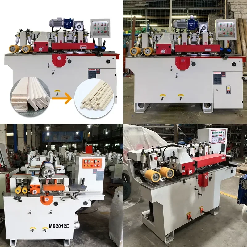 for ZZCHRYSO High Quality Wooden Rod Making Machine Broom Handle Making Machine
