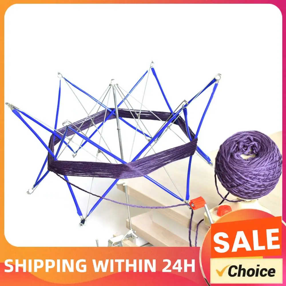 Yarn Winding Machine Umbrella Brace Manual Skein Machine Practical Portable Hand Operated Convenient Multi-function Sewing Tool