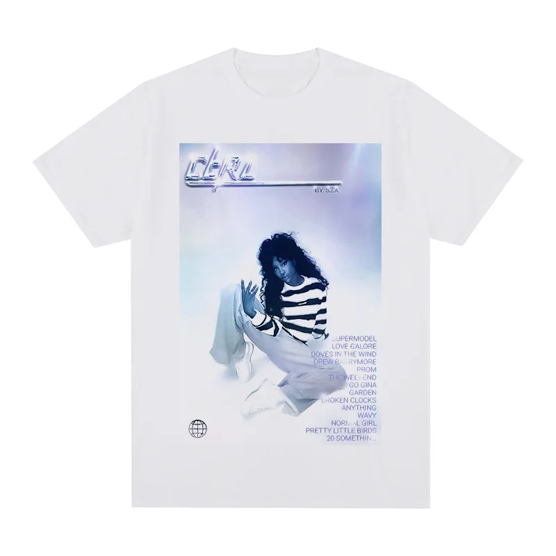

SZA Vintage T-shirt Cotton Men T shirt New Tee Tshirt Womens Tops