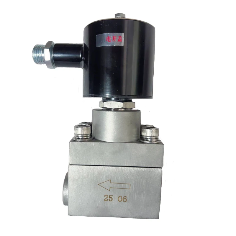 

Электромагнитный клапан высокого давления 300 бар 30 МПа, 2-ходовой, 1/2 дюйма, 24 В, с отверстием 15 мм, нормально закрытый, для кислорода и водорода, взрывозащищенный