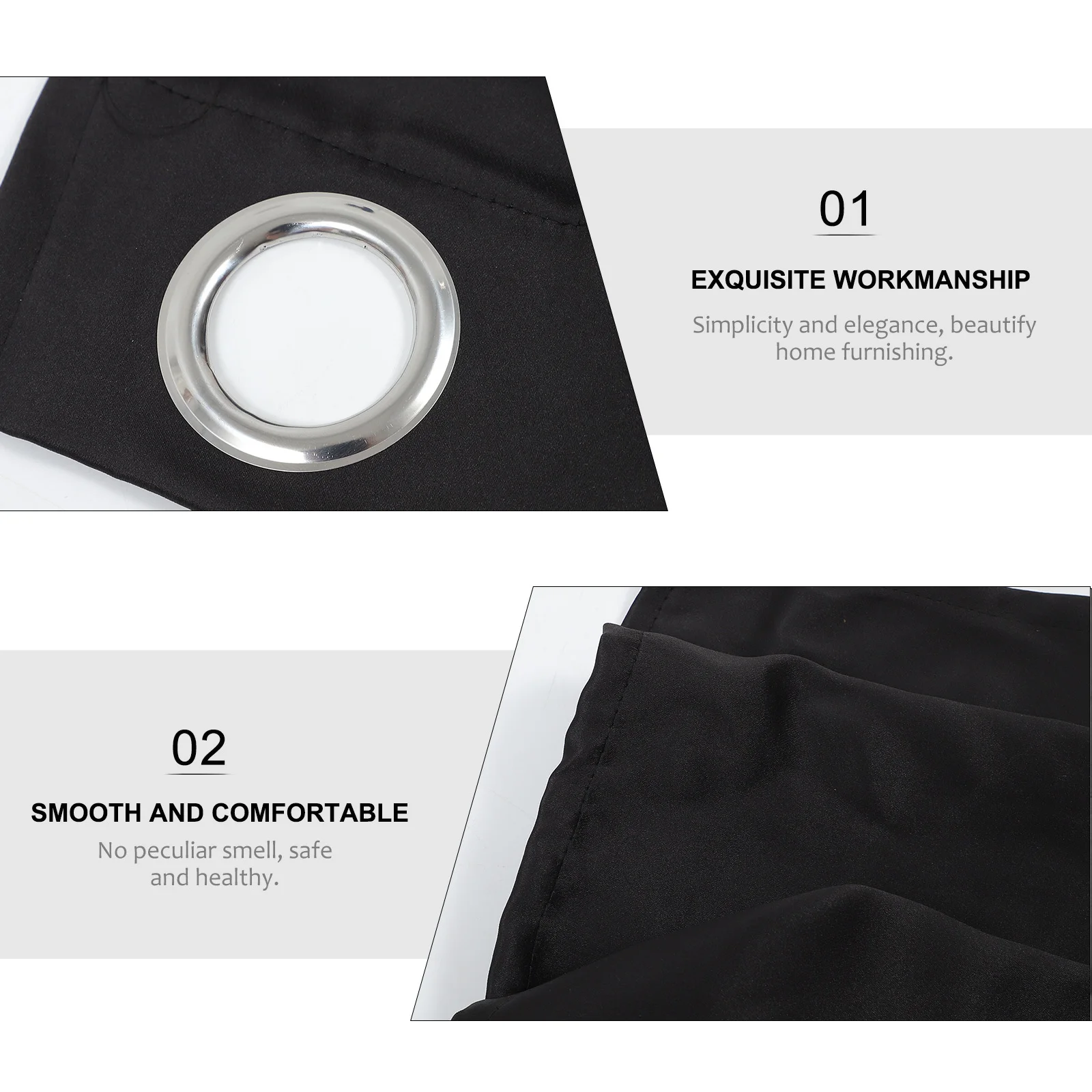 

Pure Color Proof Short Curtain for Kitchen Balcony Home Tear Resistant 74x46cm Elegant Window Decoration