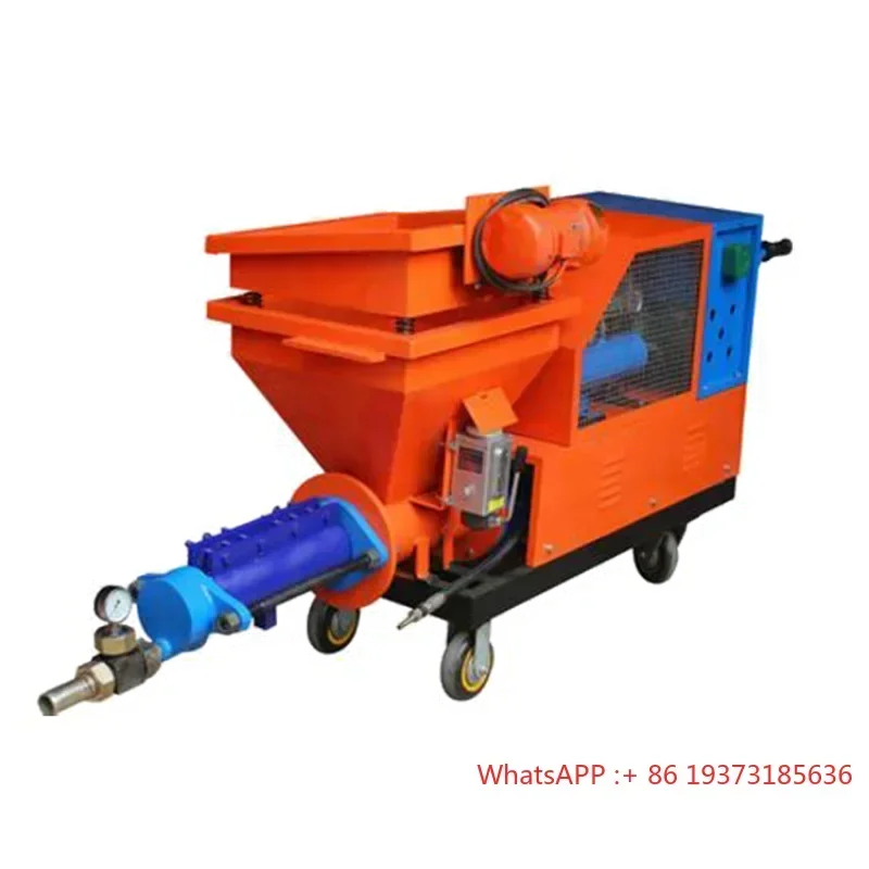 Mortar Spraying Shotcrete Machine Plaster Machine Making Automatic Wall Sprayer Mortar Spraying Machine