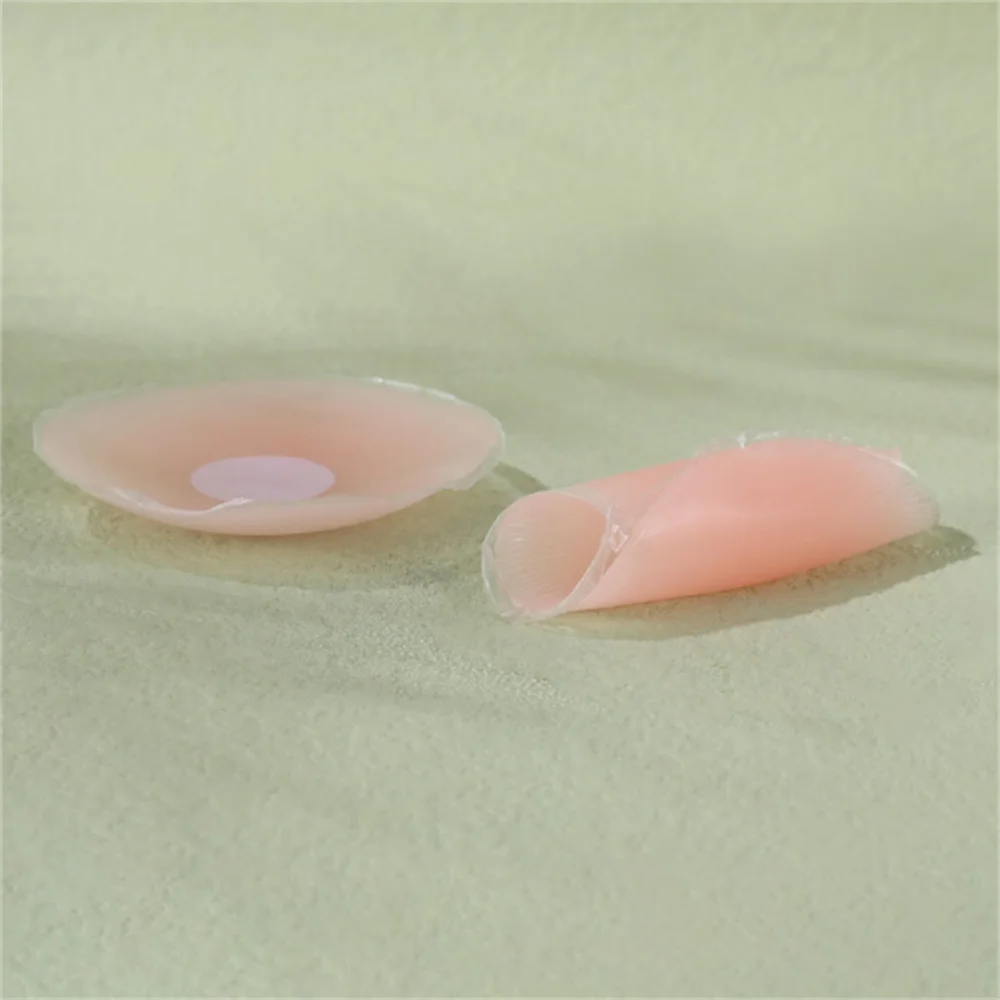 Silicone Nipple Cover Reusable Women Bra Sticker Breast Petal Strapless Lift Up Bra Invisible Boob Pads Chest Pasties Intimates