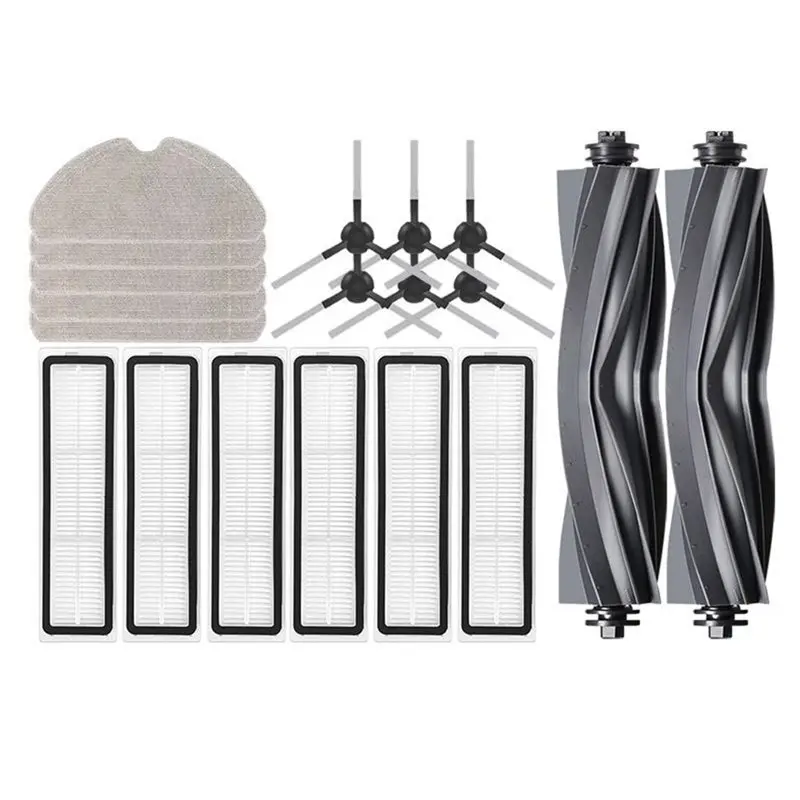 B59B Replacement Parts Kit for Dreame D9 Max Gen2 Robot Vacuum Main Side Brush Mop Filter