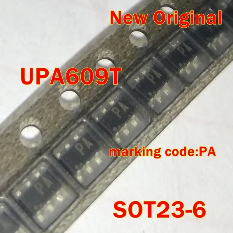 

1Pcs to 100Pcs Upa609T Upa609T-T1-A Sot23-6 New Original Marking Code:Pa Npn+Pnp Composite Transistor
