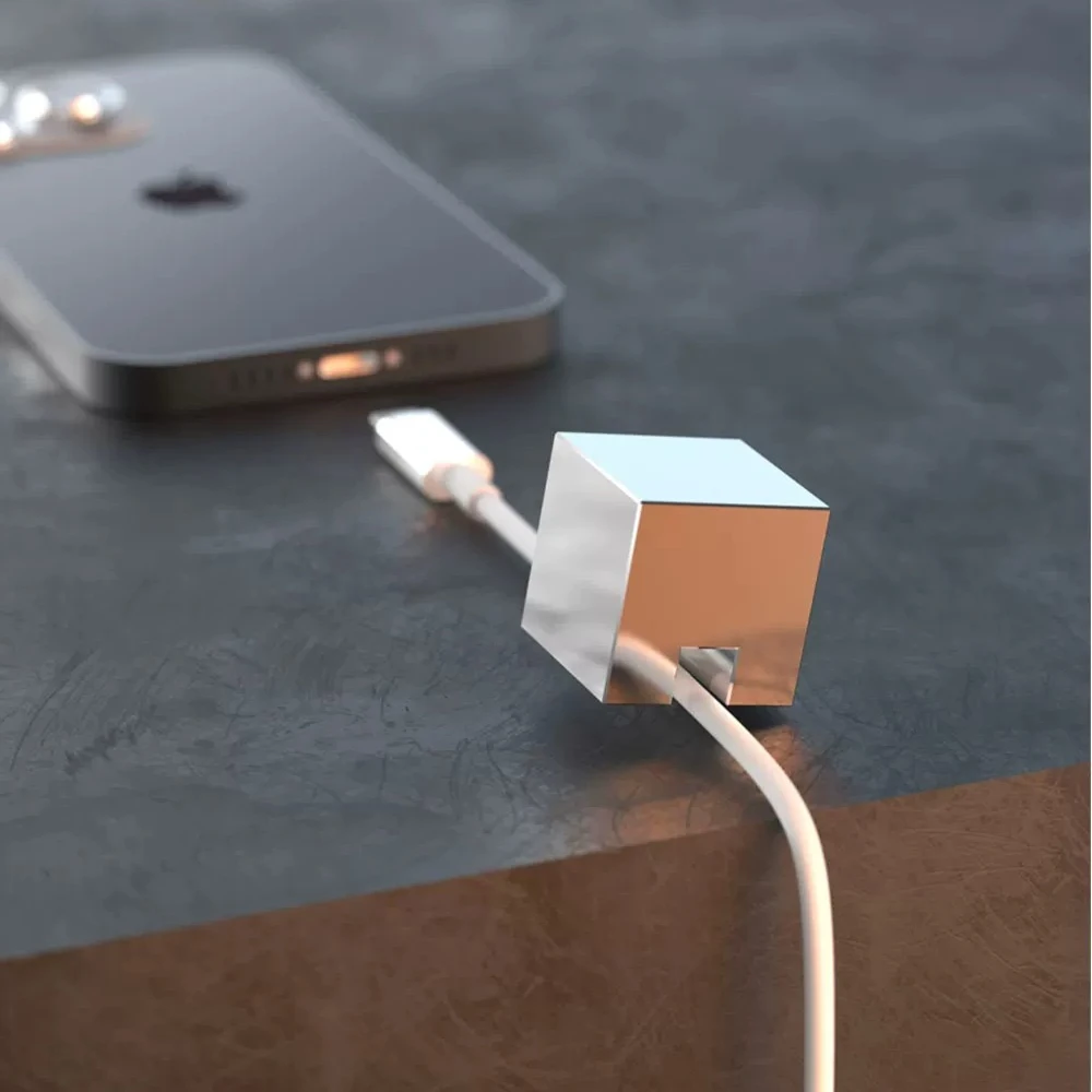 Metal Wire Organizer Wire Winder DesktopCable Holder Charging Storage Data Cable Bedhead Arrangement Keyboard Phone Accessory