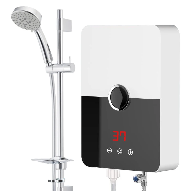 New Product Tankless 3.5KW/5.5KW Bathroom Temperature Controlling Hot Cold Water Instant Electric Water Heaters